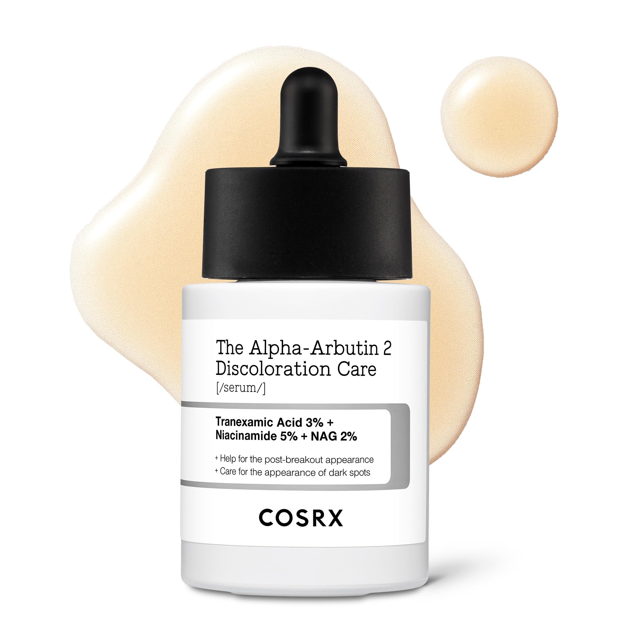 COSRX 2% Alpha Arbutin Discoloration Care Face Serum with Niacinamide Glutathione & Tranexamic