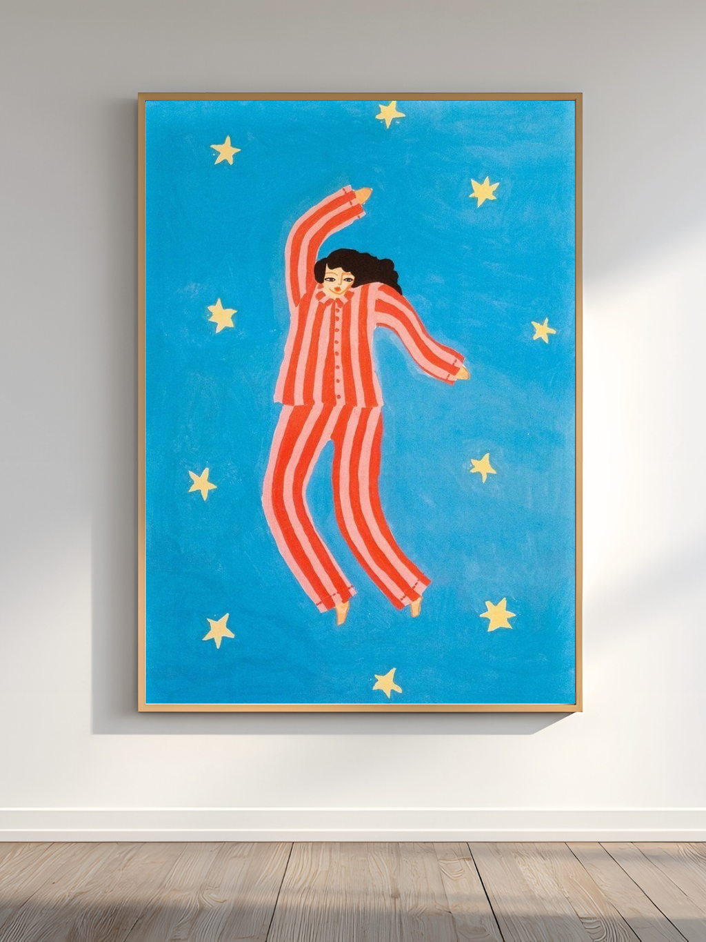Minimalist Figure Framed Wall Art