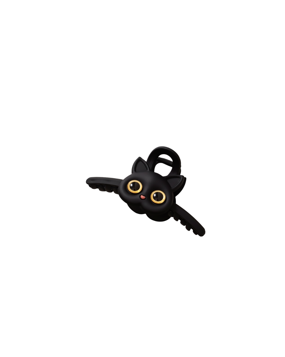 Cat Silicone Hair Claw Clip for Women